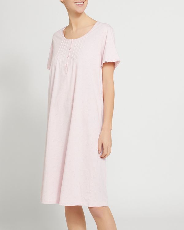 Pure Cotton Short Sleeve Nightdress