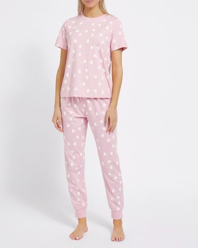 Cotton Cuffed Leg Pyjama Set