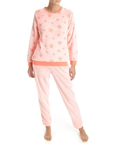 Star Coral Fleece Pyjamas thumbnail