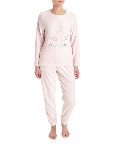Lurex Soft Fleece Pyjamas thumbnail