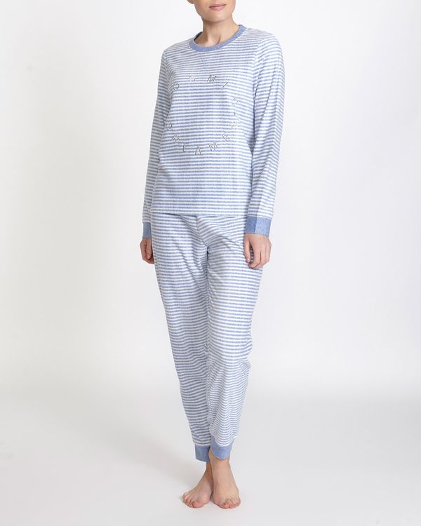 Cosmic Stripe Micro Fleece Pyjamas