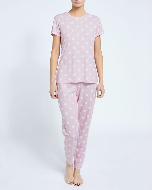 Knit Cuff Pyjama Set