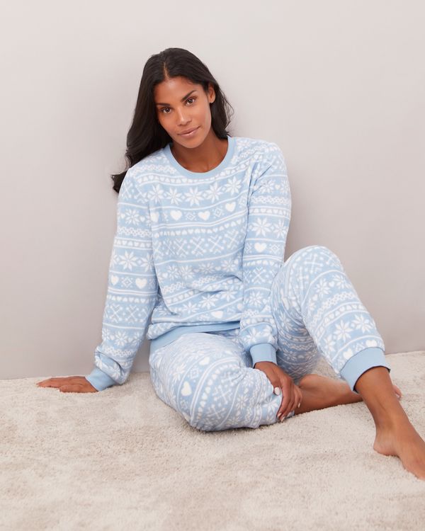 Fluffy Fleece Pyjamas Set