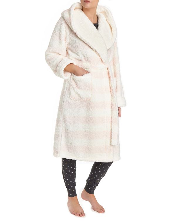 Feather Fleece Dressing Gown