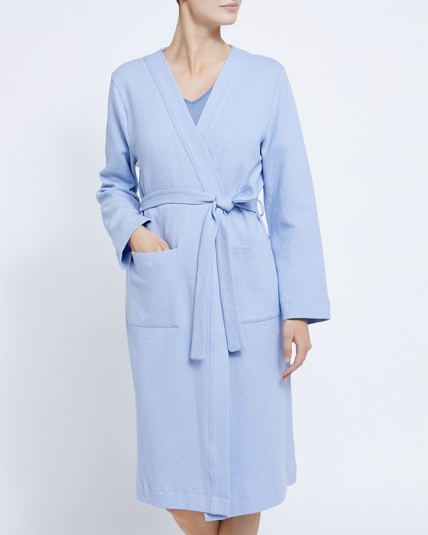 Cotton Waffle Dressing Gown