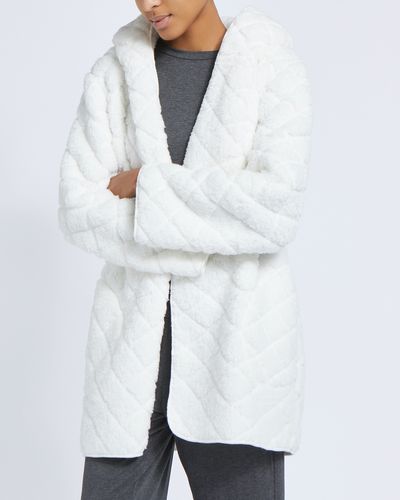 Quilted Fleece Dressing Gown