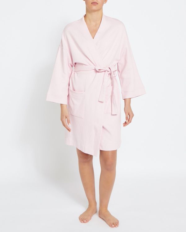 Cotton Waffle Dressing Gown