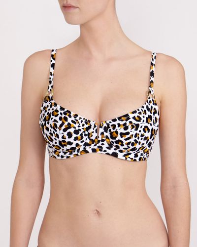 Leopard Soft Cup Bikini Top thumbnail