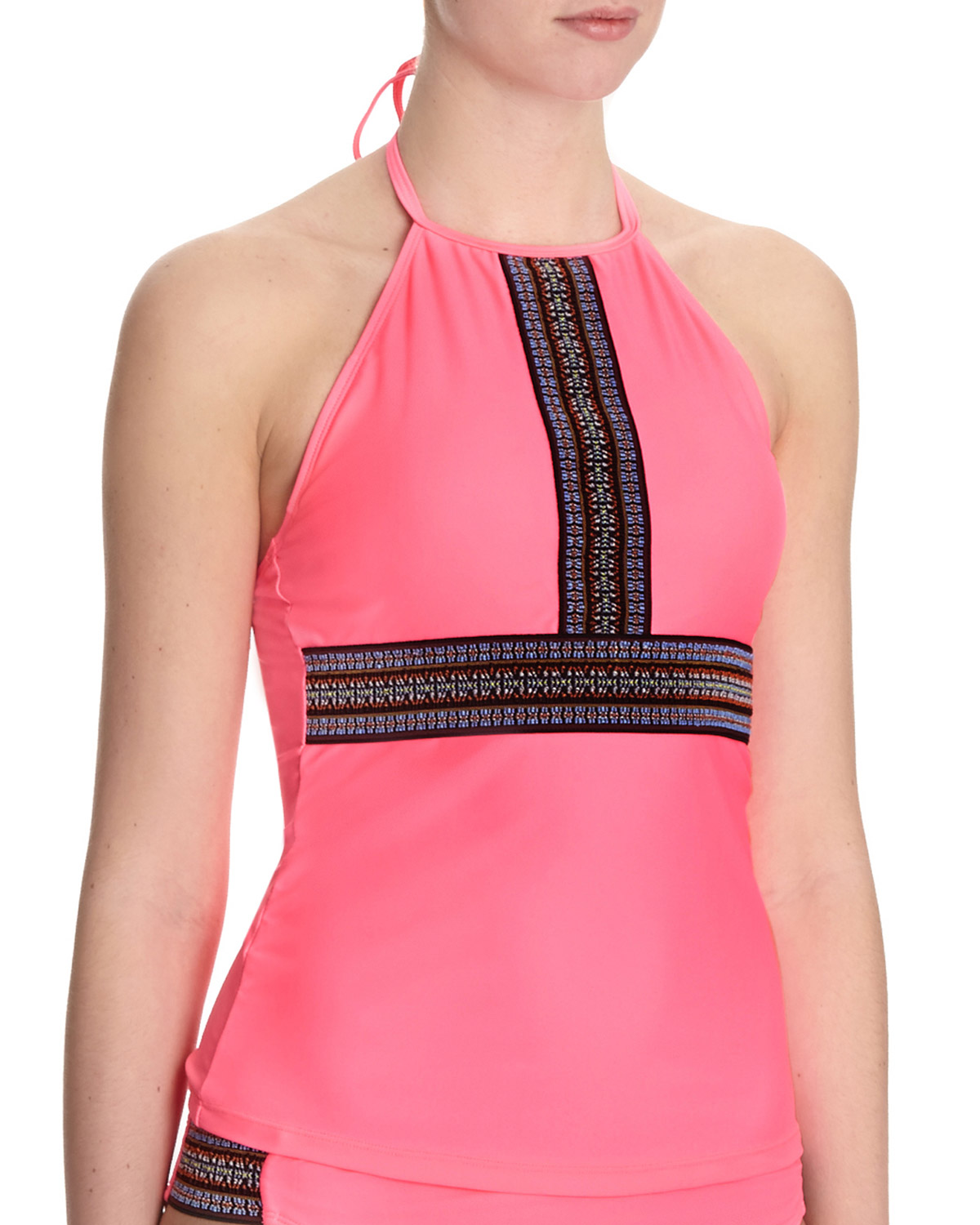 Dunnes Stores | Coral Tribal Tankini