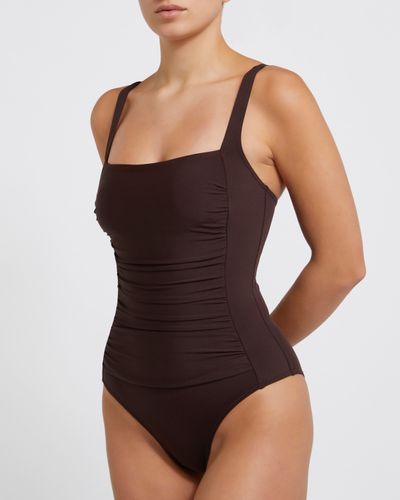 Square Neck Shaping Swimsuit