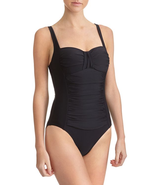 Ruched Panel Swimsuit