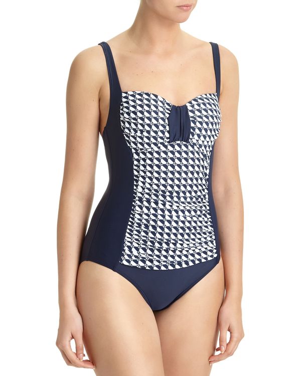Ruched Panel Swimsuit