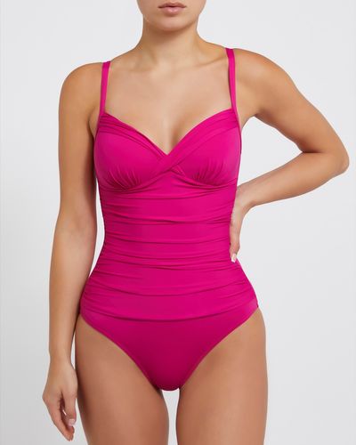 Tummy Control Cupped Swimsuit
