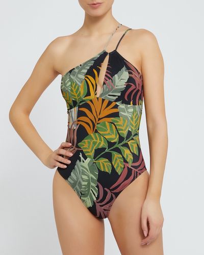 Cut Out Printed Swimsuit thumbnail