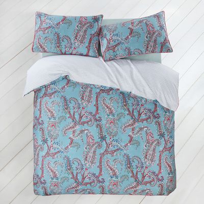 Carolyn Donnelly Eclectic Paisley Duvet Cover thumbnail