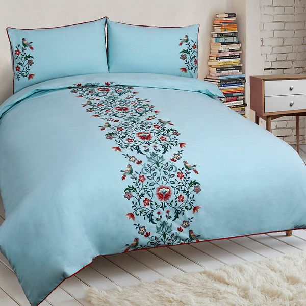 Carolyn Donnelly Eclectic Embroidered Duvet Set