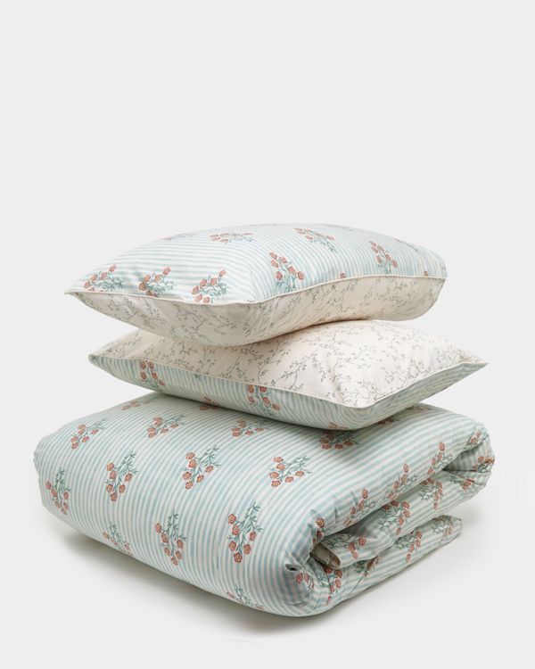 Carolyn Donnelly Eclectic Floral Cotton Bed Set