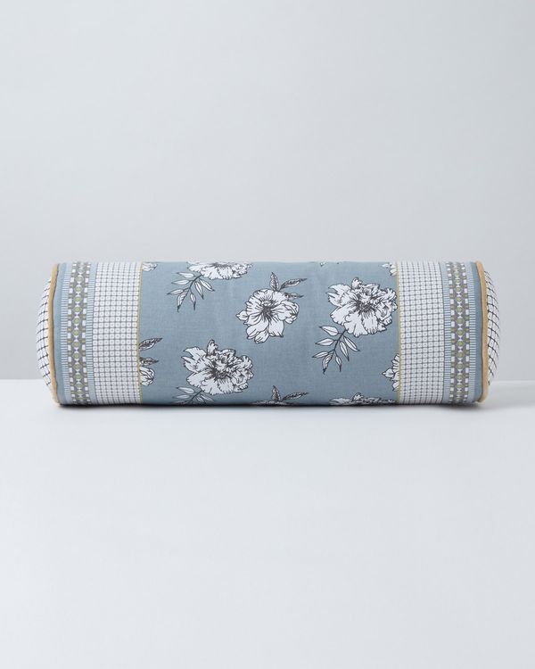 Carolyn Donnelly Eclectic Arona Printed Cotton Bolster Cushion