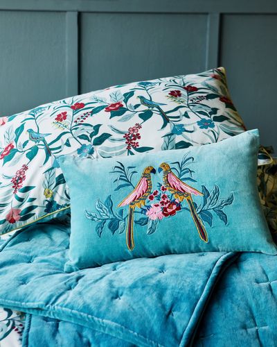 Carolyn Donnelly Eclectic Parrot Cushion