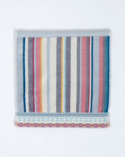 Carolyn Donnelly Eclectic Border Stripe Face Cloth thumbnail