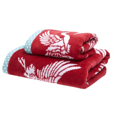 Carolyn Donnelly Eclectic Crane Guest Towel thumbnail