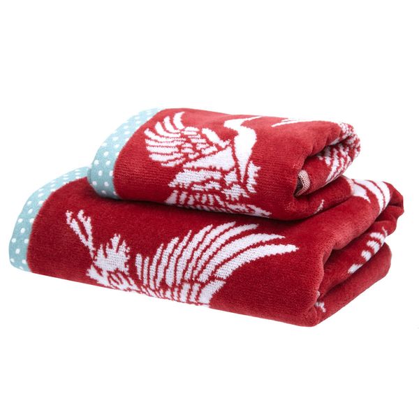 Carolyn Donnelly Eclectic Crane Guest Towel