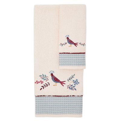 Carolyn Donnelly Eclectic Elisa Embroidered Guest Towel thumbnail