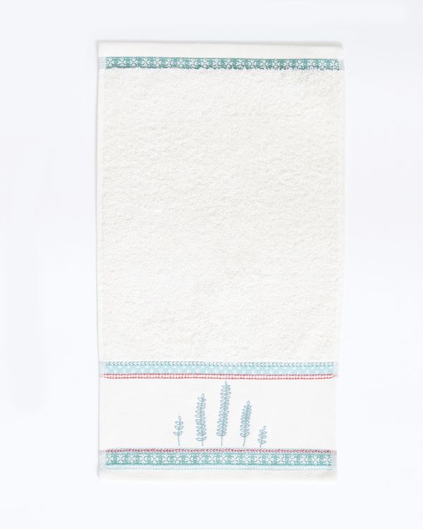 Carolyn Donnelly Eclectic Sprigs Guest Towel