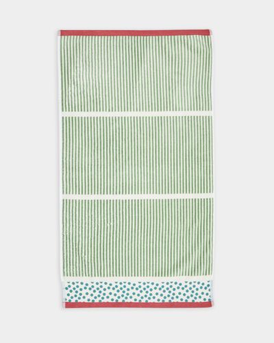 Carolyn Donnelly Eclectic Stripe Velour Hand Towel thumbnail