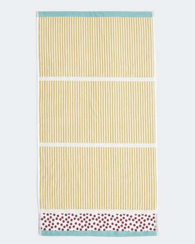 Carolyn Donnelly Eclectic Stripe Velour Hand Towel thumbnail