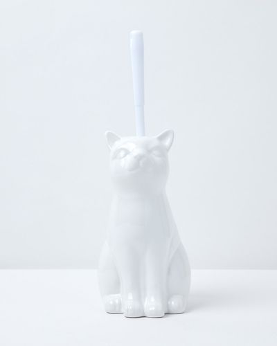Carolyn Donnelly Eclectic Cat Toilet Brush Holder thumbnail