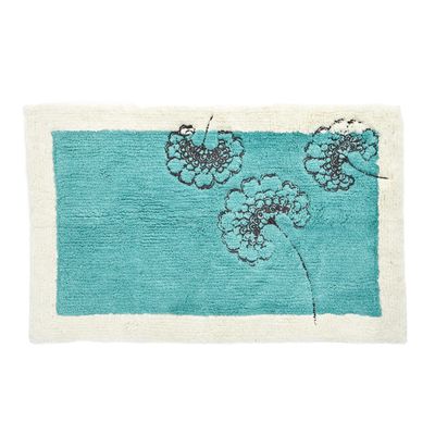 Carolyn Donnelly Eclectic Embroidered Tufted Bathmat thumbnail