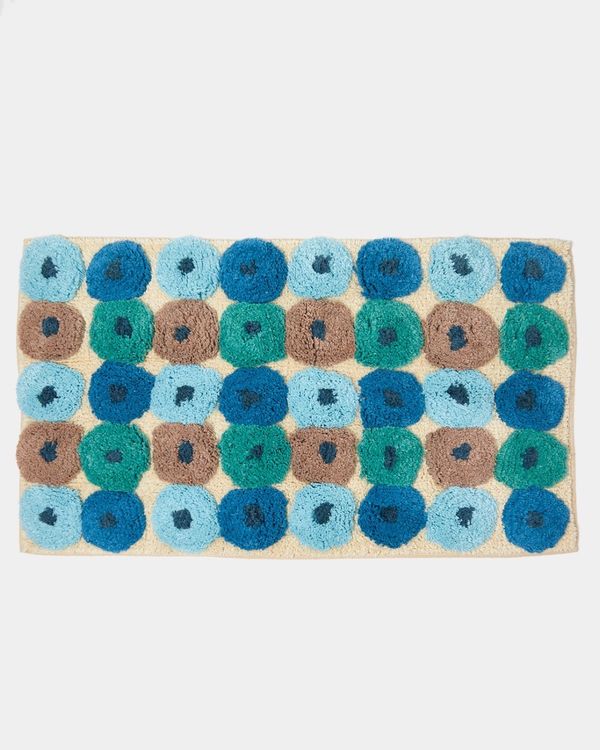 Carolyn Donnelly Eclectic Tufted Spot Bath Mat