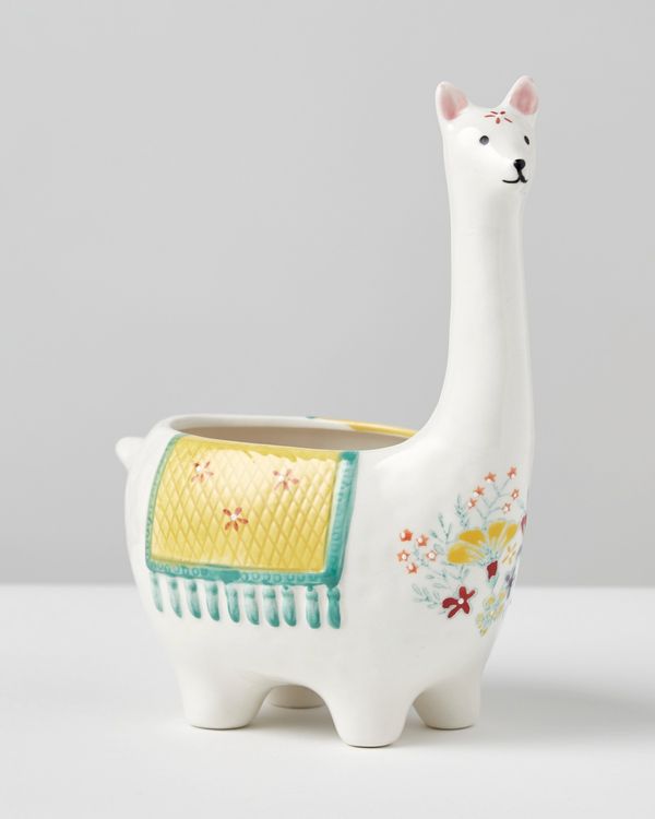 Carolyn Donnelly Eclectic Llama Ceramic Planter