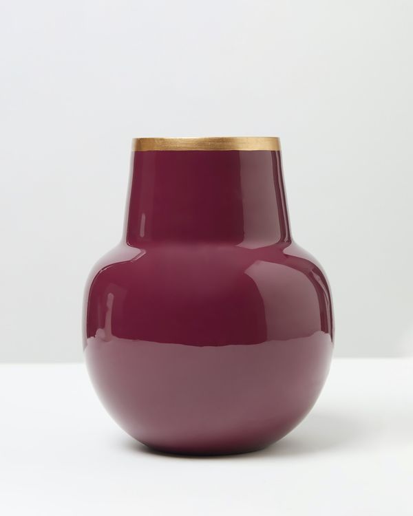 Carolyn Donnelly Eclectic Medium Enamel Vase