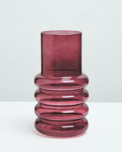 Carolyn Donnelly Eclectic Bubble Glass Vase