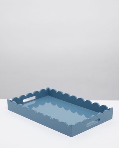 Carolyn Donnelly Eclectic Scalloped Tray