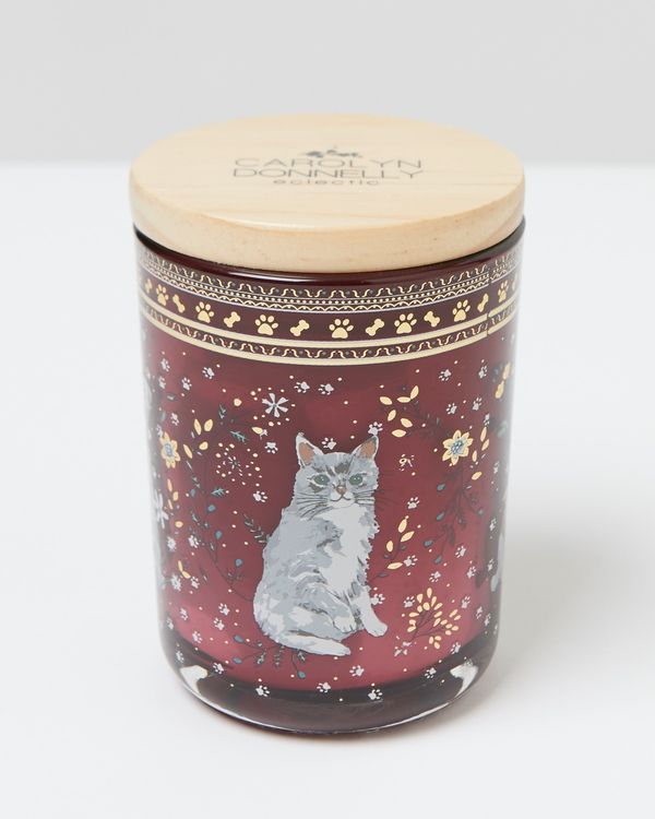 Carolyn Donnelly Eclectic Wood Lid Candle