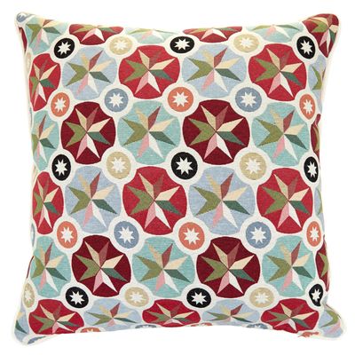 Carolyn Donnelly Eclectic Geo Starburst Cushion thumbnail