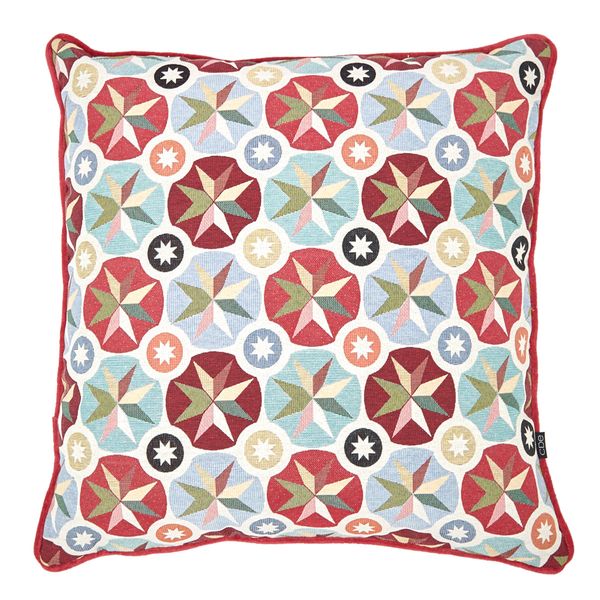 Carolyn Donnelly Eclectic Geo Starbust Cushion