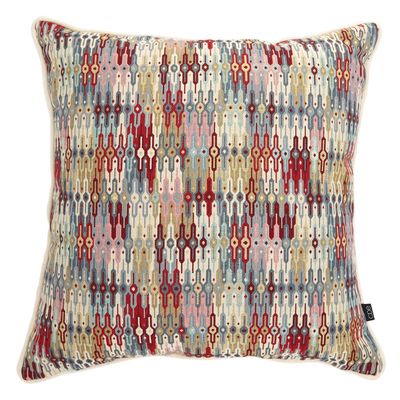 Carolyn Donnelly Eclectic Geo Retro Cushion thumbnail
