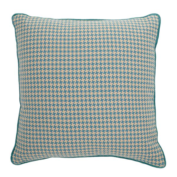 Carolyn Donnelly Eclectic Houndstooth Cushion