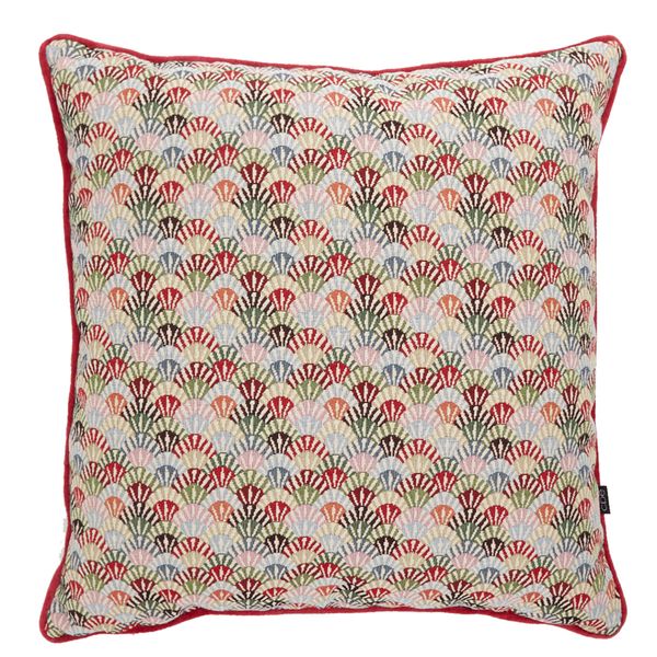 Carolyn Donnelly Eclectic Geo Shell Cushion