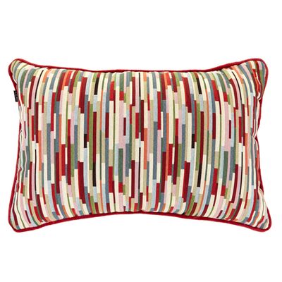 Carolyn Donnelly Eclectic Geo Stripe Cushion thumbnail