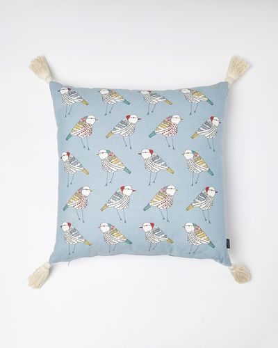 Carolyn Donnelly Eclectic All-Over Print Bird Cushion thumbnail