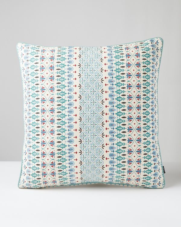 Carolyn Donnelly Eclectic Geo Heavy Cotton Cushion