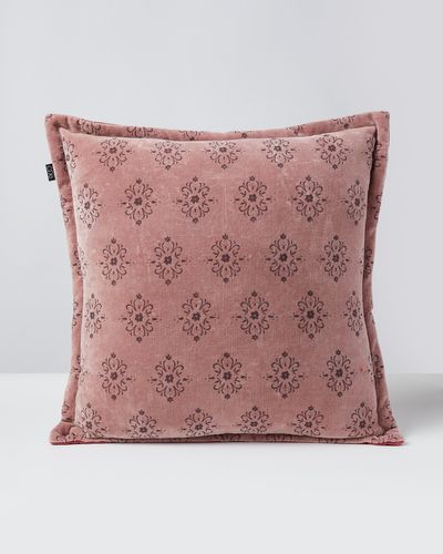 Carolyn Donnelly Eclectic Printed Velvet Cushion thumbnail