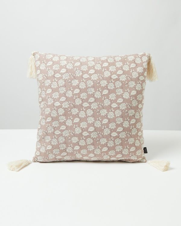 Carolyn Donnelly Eclectic Floral Print Cushion
