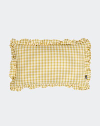 Carolyn Donnelly Eclectic Gingham Cushion