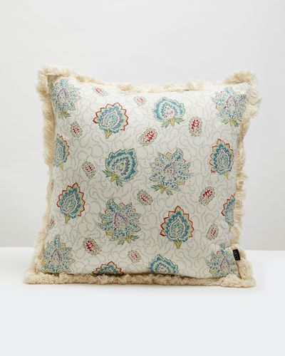 Carolyn Donnelly Eclectic Cotton Fringed Cushion thumbnail